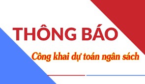 Thông báo về việc công bố công khai số liệu thực hiện dự toán ngân sách  Quý III năm 2024