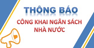 Thông báo việc việc niêm yết công bố công khai  số liệu thực hiện dự toán ngân sách Quý III năm 2024